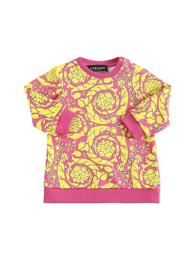 vestito versace bambina|Vestito Melody in cotone in Rosa .